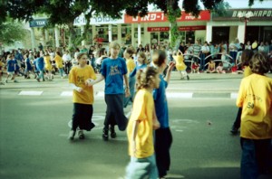 'Ad-lo-yada,' Purim Parade in Raanana, Israel